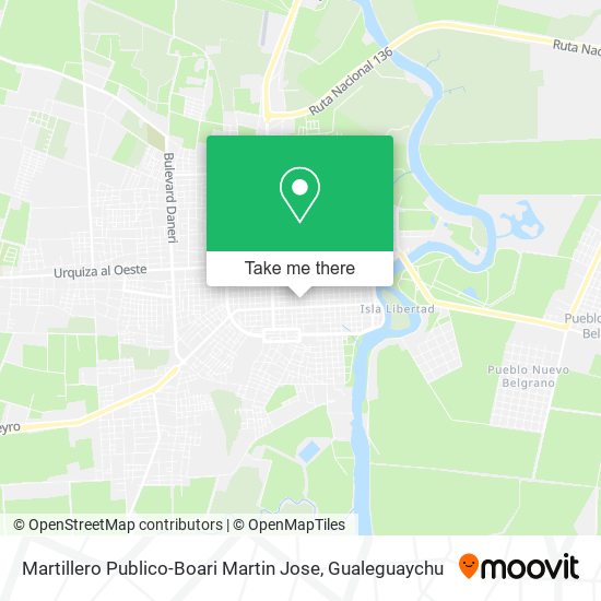 Martillero Publico-Boari Martin Jose map
