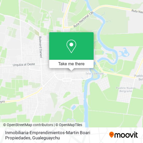 Inmobiliaria-Emprendimientos-Martin Boari Propiedades map