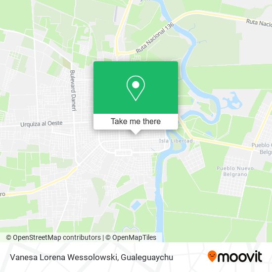 Vanesa Lorena Wessolowski map