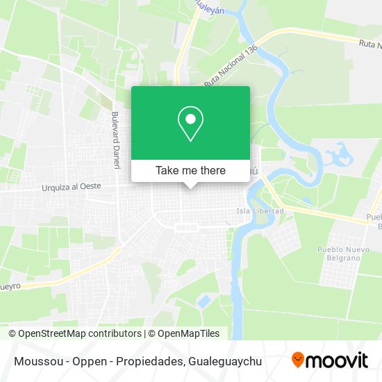 Moussou - Oppen - Propiedades map