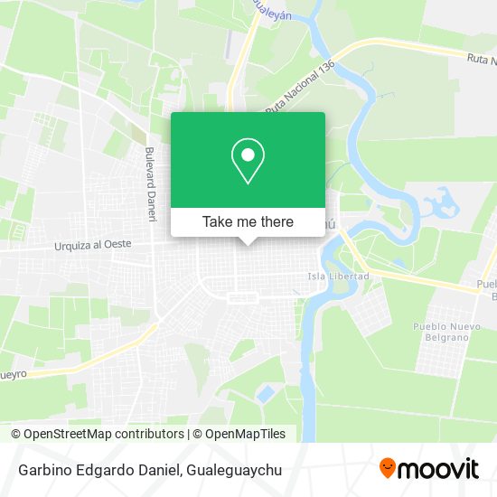 Garbino Edgardo Daniel map