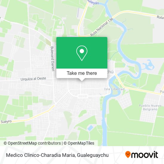 Medico Clinico-Charadia Maria map