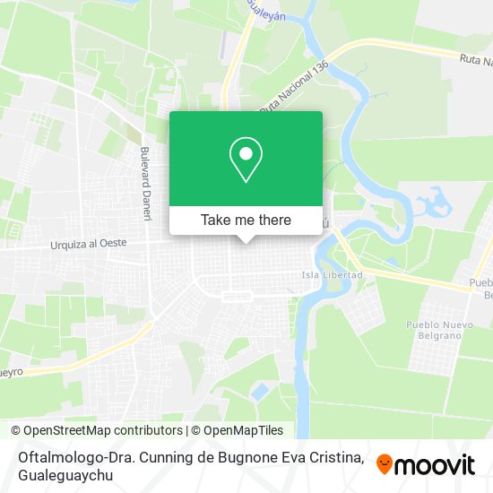 Oftalmologo-Dra. Cunning de Bugnone Eva Cristina map