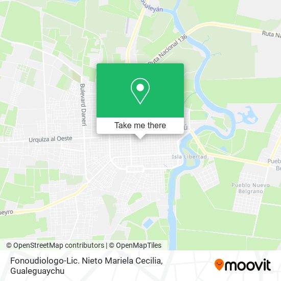 Fonoudiologo-Lic. Nieto Mariela Cecilia map