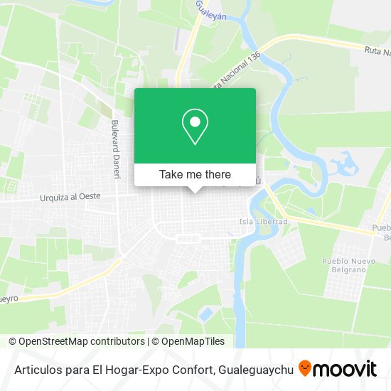 Articulos para El Hogar-Expo Confort map