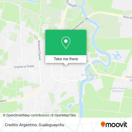 Credito Argentino map
