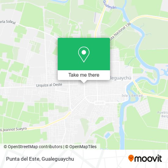 Mapa de Punta del Este