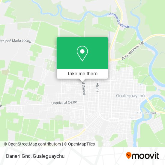 Mapa de Daneri Gnc