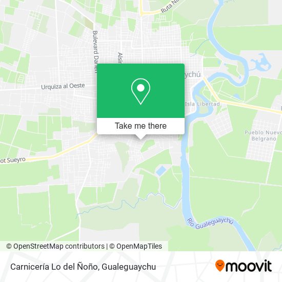 Carnicería Lo del Ñoño map