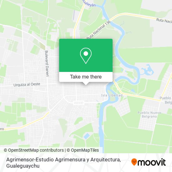 Agrimensor-Estudio Agrimensura y Arquitectura map