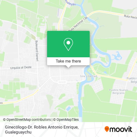Ginecólogo-Dr. Robles Antonio Enrique map