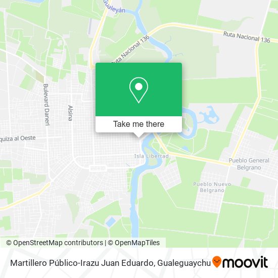 Martillero Público-Irazu Juan Eduardo map