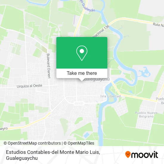 Estudios Contables-del Monte Mario Luis map