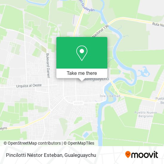 Pincilotti Néstor Esteban map