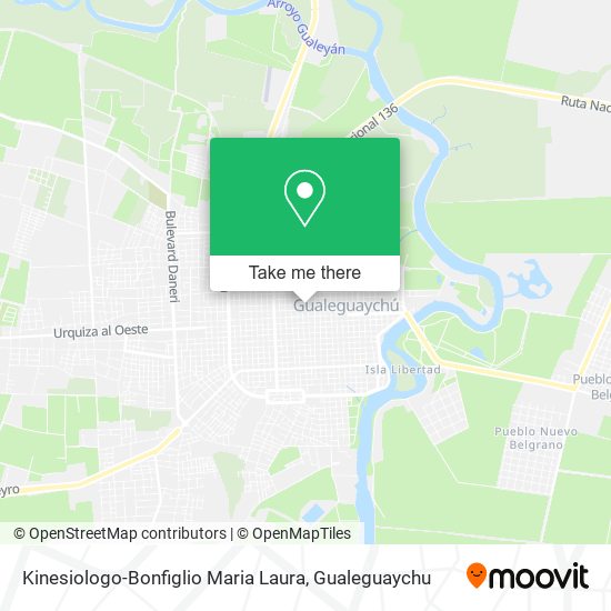 Kinesiologo-Bonfiglio Maria Laura map