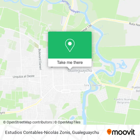 Estudios Contables-Nicolás Zonis map