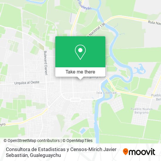 Consultora de Estadisticas y Censos-Mirich Javier Sebastián map
