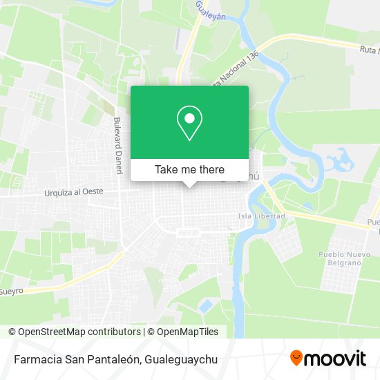 Farmacia San Pantaleón map
