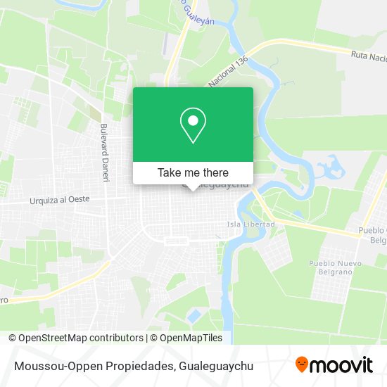 Moussou-Oppen Propiedades map