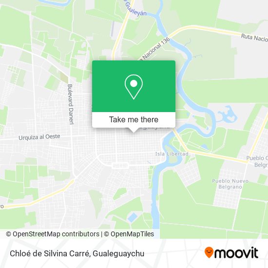 Chloé de Silvina Carré map