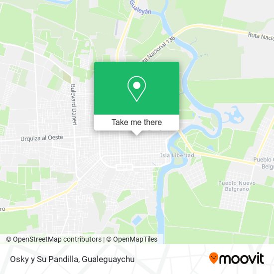 Osky y Su Pandilla map