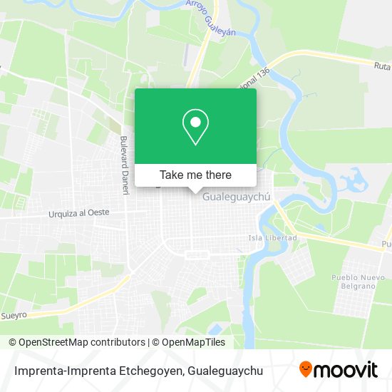 Mapa de Imprenta-Imprenta Etchegoyen