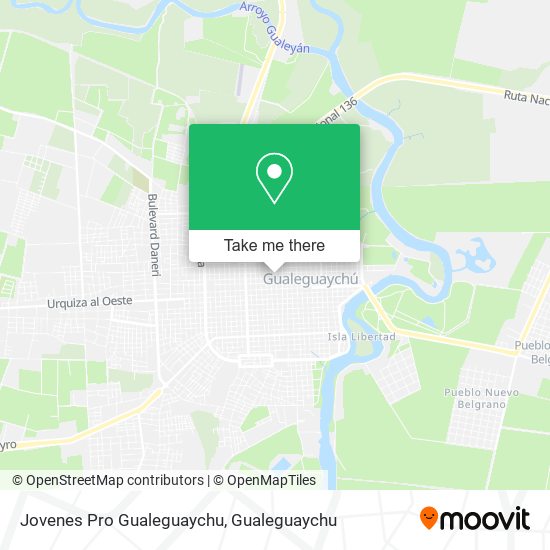 Mapa de Jovenes Pro Gualeguaychu