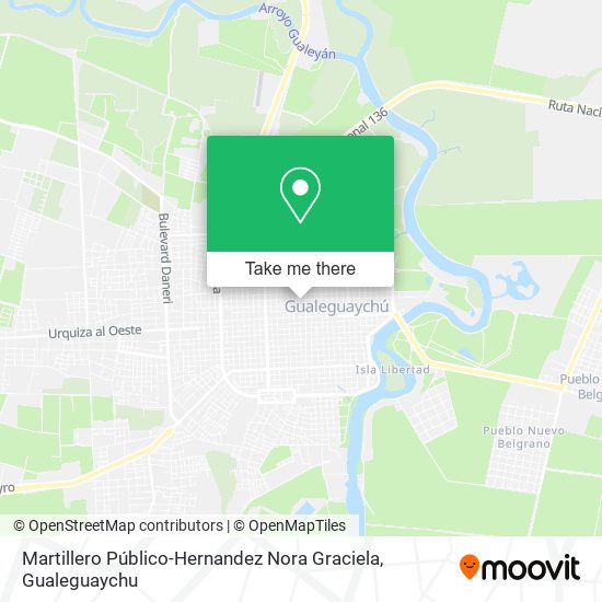 Martillero Público-Hernandez Nora Graciela map