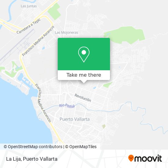 La Lija map