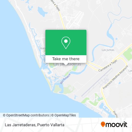 Mapa de Las Jarretaderas
