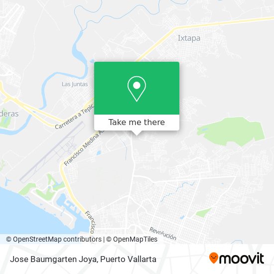 Jose Baumgarten Joya map