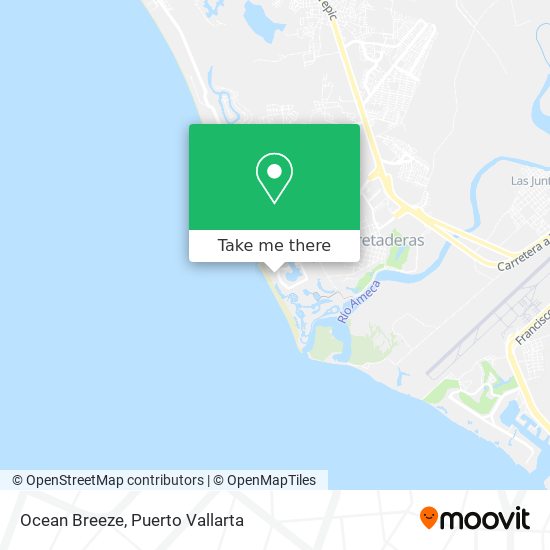 Mapa de Ocean Breeze