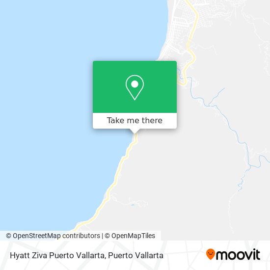 Mapa de Hyatt Ziva Puerto Vallarta