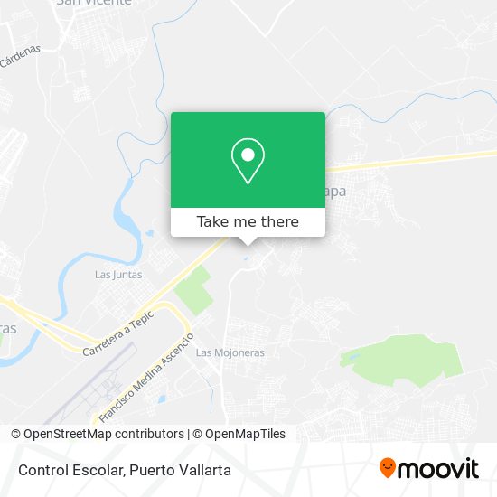 Control Escolar map