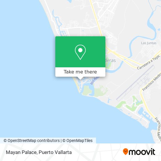 Mapa de Mayan Palace