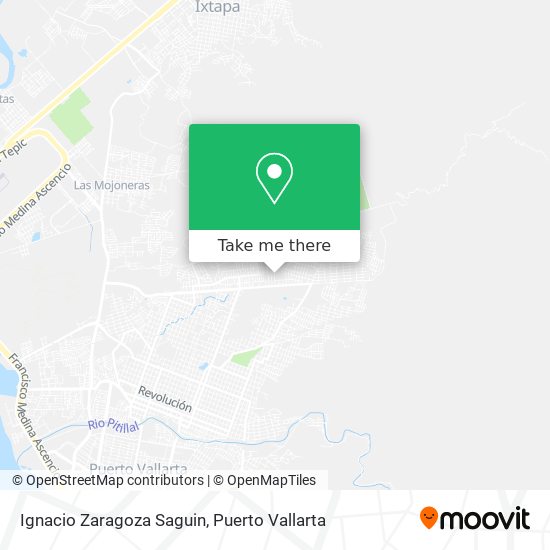 Ignacio Zaragoza Saguin map