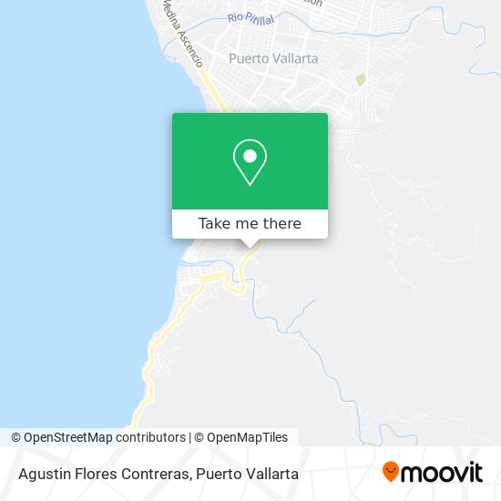 Mapa de Agustin Flores Contreras