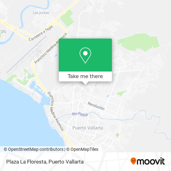 Mapa de Plaza La Floresta