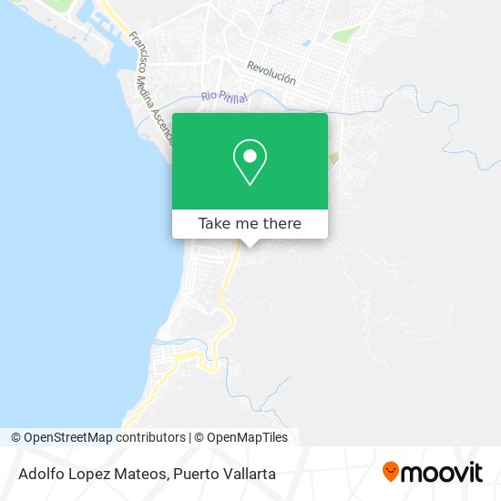 Adolfo Lopez Mateos map