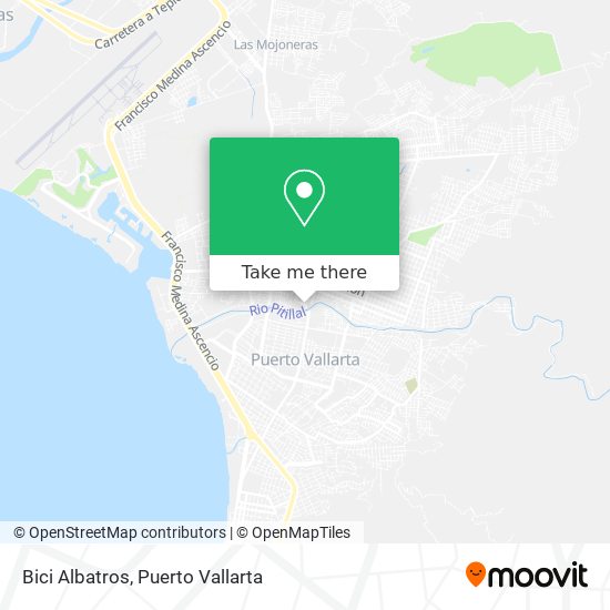 How to get to Bici Albatros in Puerto Vallarta by Bus?