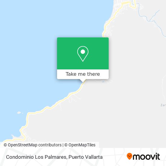 Condominio Los Palmares map