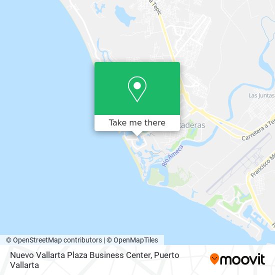 Mapa de Nuevo Vallarta Plaza Business Center