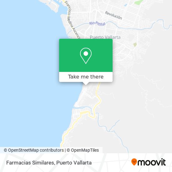 Mapa de Farmacias Similares