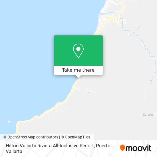 Hilton Vallarta Riviera All-Inclusive Resort map
