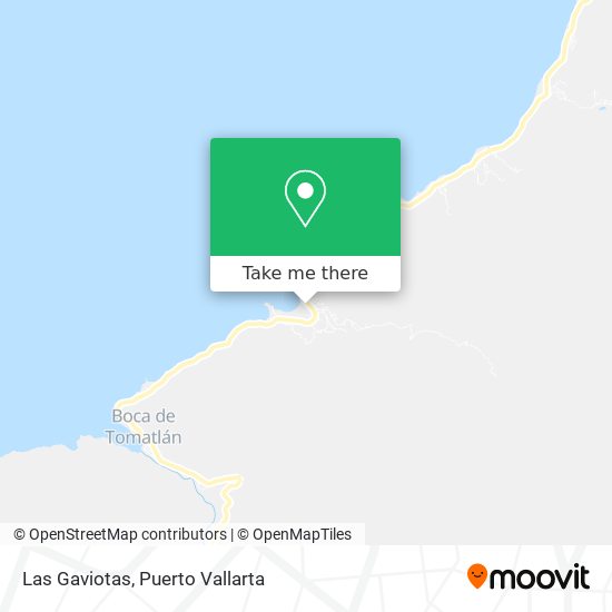 Las Gaviotas map