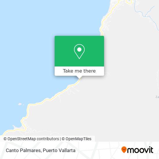 Mapa de Canto Palmares