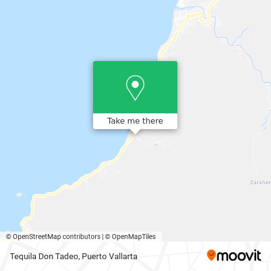 Tequila Don Tadeo map