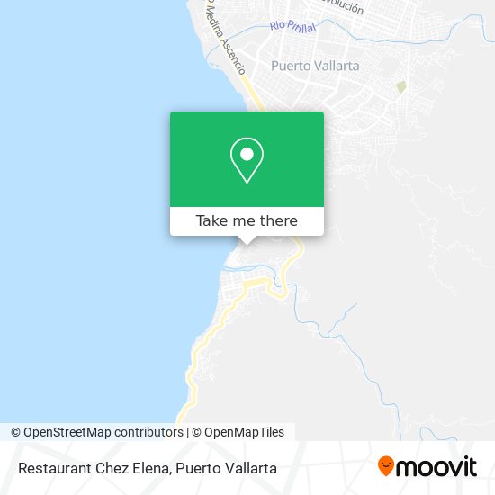 Mapa de Restaurant Chez Elena