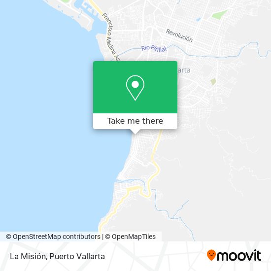 La Misión map