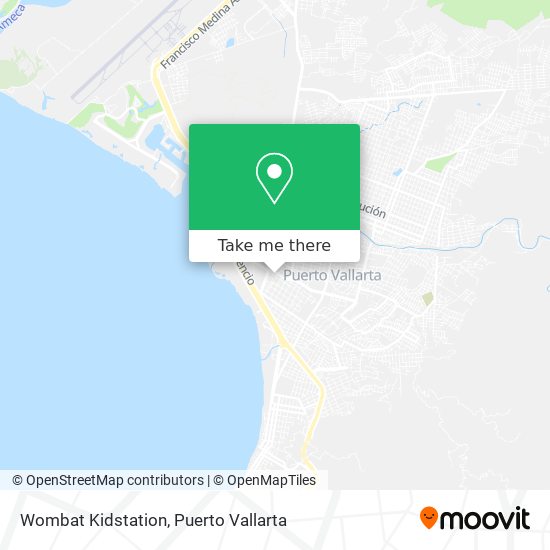 Wombat Kidstation map
